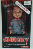 15" Talking Chucky Deluxe Scarred Doll