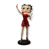 Betty Boop Selfie Red Glitter 30cm
